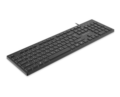 Клавіатура REAL-EL RK-7050 Black з підсвічуванням, низькопрофільна, USB, чорна