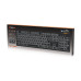 Клавіатура REAL-EL RK-7050 Black з підсвічуванням, низькопрофільна, USB, чорна