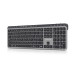 Клавіатура REAL-EL RK-737W бездротова мультимедійна, 2.4ГГц + Bluetooth, Li-Ion, Type-C, Scissors Key, чорно-сіра