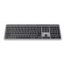 Клавіатура REAL-EL RK-737W бездротова мультимедійна, 2.4ГГц + Bluetooth, Li-Ion, Type-C, Scissors Key, чорно-сіра