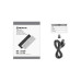 Клавіатура REAL-EL RK-760W бездротова мультимедійна, 2.4 ГГц, Li-Ion, USB Type-C, чорна