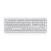 Клавіатура REAL-EL RK-761W бездротова мультимедійна, 2.4 ГГц, Li-Ion, USB Type-C, біла