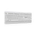 Клавіатура REAL-EL RK-761W бездротова мультимедійна, 2.4 ГГц, Li-Ion, USB Type-C, біла
