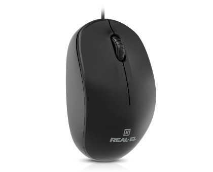 Мишка REAL-EL RM-206 USB чорна