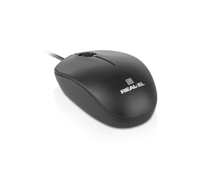 Мишка REAL-EL RM-206 USB чорна