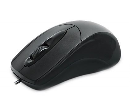Мишка REAL-EL RM-207 USB чорна УЦІНКА