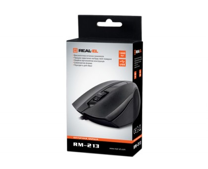 Мышка REAL-EL RM-213 USB