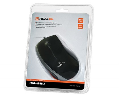 Мышка REAL-EL RM-280 USB