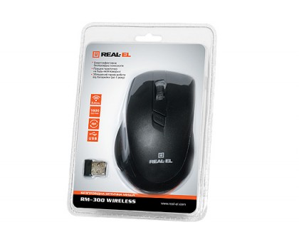 Мишка REAL-EL RM-300 Wireless