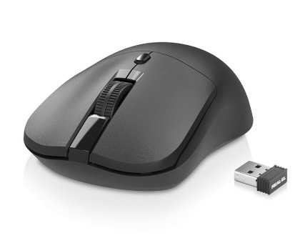 Мишка REAL-EL RM-307W, бездротова, чорна