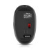 Мишка REAL-EL RM-335W, бездротова, вбудований акумулятор, чорна