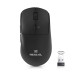 Мишка REAL-EL RM-355W, бездротова, вбудований акумулятор, чорна