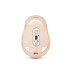 Мишка REAL-EL RM-370W, бездротова, вбудований акумулятор, тиха, бежева