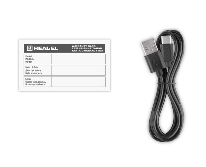 Мишка REAL-EL RM-370W, бездротова, вбудований акумулятор, тиха, бежева