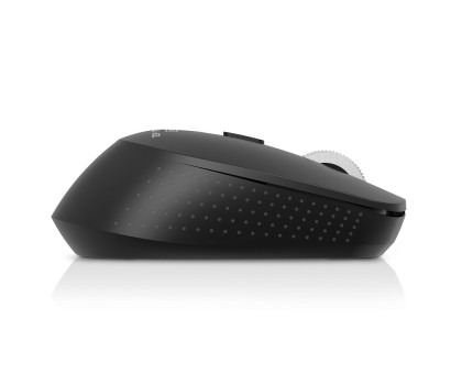 Мишка REAL-EL RM-380W, бездротова, вбудований акумулятор, тиха, чорна