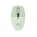 Мышка REAL-EL RM-481W (беспроводная Bluetooth / 2.4 ГГц, с аккумулятором и мультиподключением, светло-зеленая)