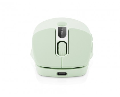Мышка REAL-EL RM-481W (беспроводная Bluetooth / 2.4 ГГц, с аккумулятором и мультиподключением, светло-зеленая) Мышка REAL-EL RM-481W (беспроводная Bluetooth / 2.4 ГГц, с аккумулятором и мультиподключением, светло-зеленая)