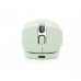 Мышка REAL-EL RM-481W (беспроводная Bluetooth / 2.4 ГГц, с аккумулятором и мультиподключением, светло-зеленая)