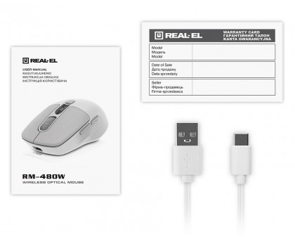Мышка REAL-EL RM-481W (беспроводная Bluetooth / 2.4 ГГц, с аккумулятором и мультиподключением, светло-зеленая) Мышка REAL-EL RM-481W (беспроводная Bluetooth / 2.4 ГГц, с аккумулятором и мультиподключением, светло-зеленая)