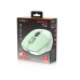 Мышка REAL-EL RM-481W (беспроводная Bluetooth / 2.4 ГГц, с аккумулятором и мультиподключением, светло-зеленая)