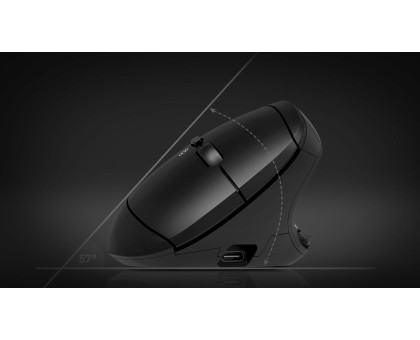 Мишка REAL-EL RM-490W (бездротова Bluetooth / 2.4 ГГц, з акумулятором та мультипідключенням)