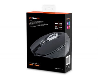 Мишка REAL-EL RM-525 з підсвічуванням