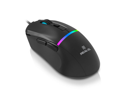 Мишка REAL-EL RM-530 ігрова з підсвічуванням