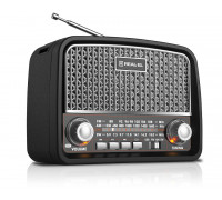 Портативный радиоприемник REAL-EL X-520 black