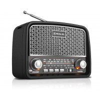 Портативный радиоприемник REAL-EL X-520 black