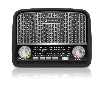 Портативний радіоприймач REAL-EL X-520 black
