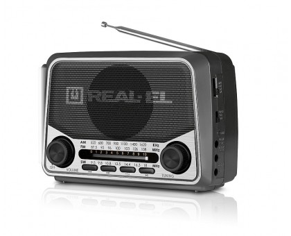 Портативний радіоприймач REAL-EL X-525 grey