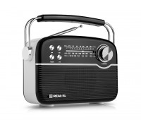 Портативный радиоприемник REAL-EL X-545 black