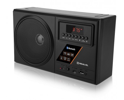 Портативний радіоприймач REAL-EL X-700 black