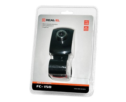 Веб-камера REAL-EL FC-150 с микрофоном
