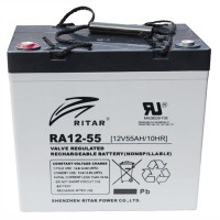 Аккумуляторная батарея Ritar RA12-55 12 В 55 Aгод