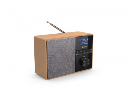 Радіогодинник Philips TAR5505 FM/DAB+, 5Вт, LCD, Wireless Радіогодинник Philips TAR5505 FM/DAB+, 5Вт, LCD, Wireless