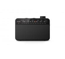 Philips Портативне радіо TAR2509 FM/MW, mono 300 mW, AUX 3.5mm, 2хLR20