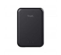 Портативное зарядное устройство Trust Magnetic WL 5000 mAh Black