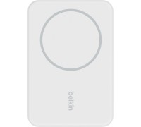 Belkin Акумулятор портативний літій-іонний Power Bank 5000мА·год, MagSafe Wireless, білий