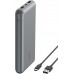 Belkin Акумулятор портативний літій-іонний Power Bank 20000мА·год, 15Вт, 2хUSB-A/USB-C, cірий
