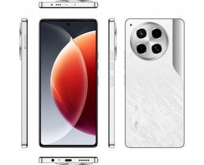 Смартфон TECNO Camon 30 (CL6) 6.78" 8/256ГБ, 2SIM, 5000мА•год, Uyuni Salt White Смартфон TECNO Camon 30 (CL6) 6.78" 8/256ГБ, 2SIM, 5000мА•год, Uyuni Salt White