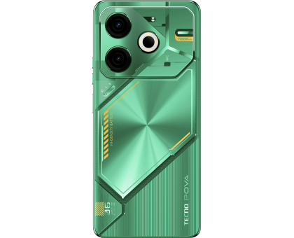 Смартфон TECNO POVA 6 NEO (LI6) 6.78" 8/128ГБ, 2SIM, 7000мА•год, Comet Green Смартфон TECNO POVA 6 NEO (LI6) 6.78" 8/128ГБ, 2SIM, 7000мА•год, Comet Green