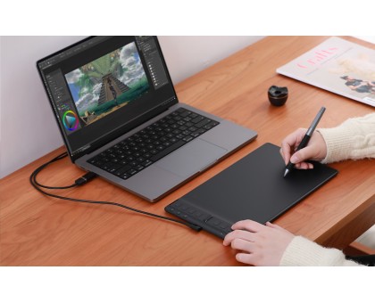 Графічний планшет Huion 8.7"x5.4" H951P чорний Графічний планшет Huion 8.7"x5.4" H951P чорний