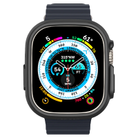 Spigen Чохол-накладка для Apple Watch Ultra (49mm) Thin Fit, Black