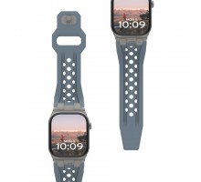 Ремешок UAG для Apple Watch Ultra 2/Ultra-49-45-44mm, Monarch, Cloud Blue/Titanium