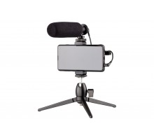 2E Мікрофон з триподом для мобільних пристроїв 2Е MM011 Vlog KIT, 3.5mm