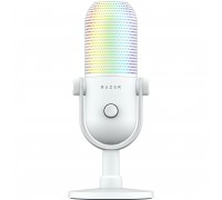 Микрофон геймерский Razer Seiren V3 Chroma, Uni, RGB, USB-A, 2м, белый