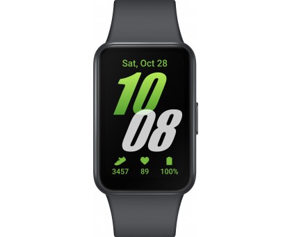 Фітнес-трекер Samsung Galaxy Fit 3 40мм (R390) 1.6', 256x402, AMOLED, BT 5.3, 16/256МБ, сірий Фітнес-трекер Samsung Galaxy Fit 3 40мм (R390) 1.6', 256x402, AMOLED, BT 5.3, 16/256МБ, сірий
