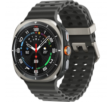 Samsung Смарт-годинник Galaxy Watch Ultra 47мм LTE (L705) 1.47", 480x480, sAMOLED, BT 5.3, NFC, 2/32ГБ, сріблястий титановий