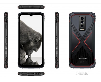 Смартфон Doogee Blade 10 Pro 6.56" 6/256ГБ, 2SIM, 5150мА•год, чорно-червонийСмартфон Blade 10 Pro 6.56" 6/256ГБ, 2SIM, 5150мА•год, чорно-червоний Смартфон Doogee Blade 10 Pro 6.56" 6/256ГБ, 2SIM, 5150мА•год, чорно-червонийСмартфон Blade 10 Pro 6.56" 6/256ГБ, 2SIM, 5150мА•год, чорно-червоний
